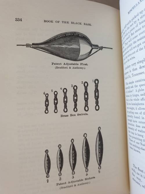 1881/1987. BOOK OF THE BLACK BASS. (Facsimile Copy) James A. Henshall.