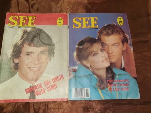 10 x Vintage A4 `SEE` Photo Magazines. All in one lot!!