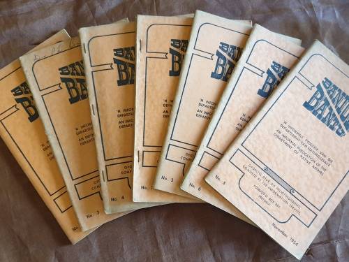 * 1954 * 7 x BANTOE / BANTU TYDSKRIF - MAGAZINE