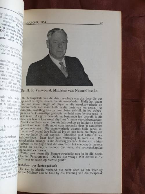 * 1954 * 7 x BANTOE / BANTU TYDSKRIF - MAGAZINE