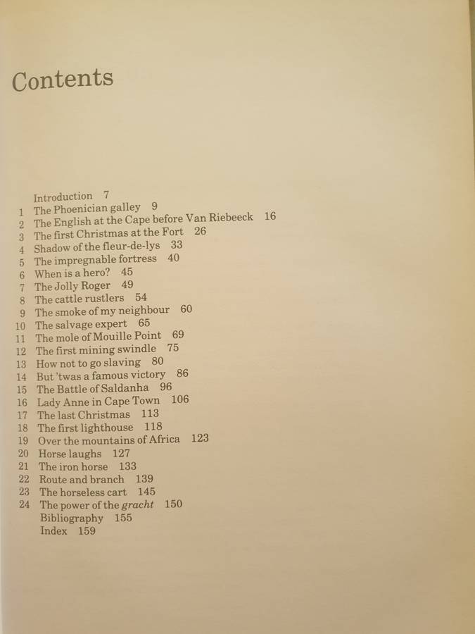 The `Unofficial` History of the Cape. Jose Burman