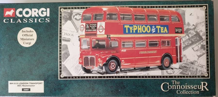 London Transport AEC Routemaster Corgi Classics Boxed 1/50