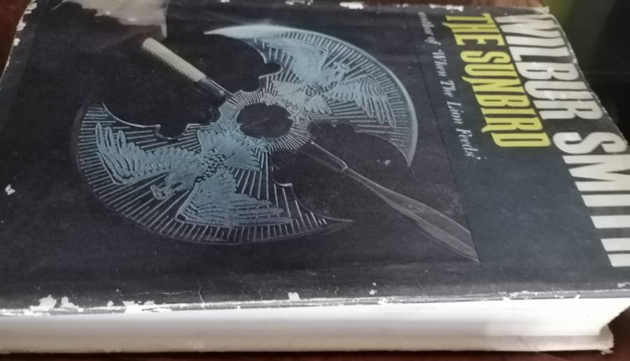 10 x Wilbur Smith h/c books, all in one lot.