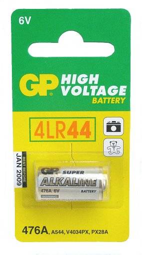 28A 6V 4A76 4SR44 PX28A A544 4LR44 K28A V34PX 8LR44 GP Alkaline Battery