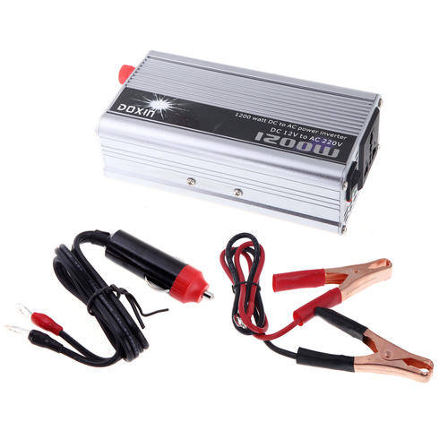 1200W WATT DC 12V to AC 220V Portable Car Power Inverter Charger Converter Transformer