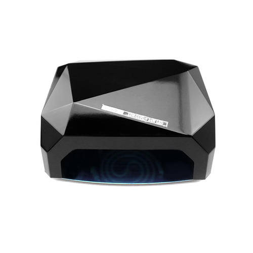 36W LED CCFL Nail Dryer Diamond Shaped Best Curing Lamp Machine for UV Gel Nail Polish Golden