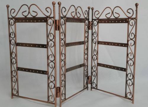 *** CLEARANCE *** Brushed Bronze Earring Display