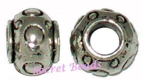 Ant. Silver Metal Spacer  - 1pcs