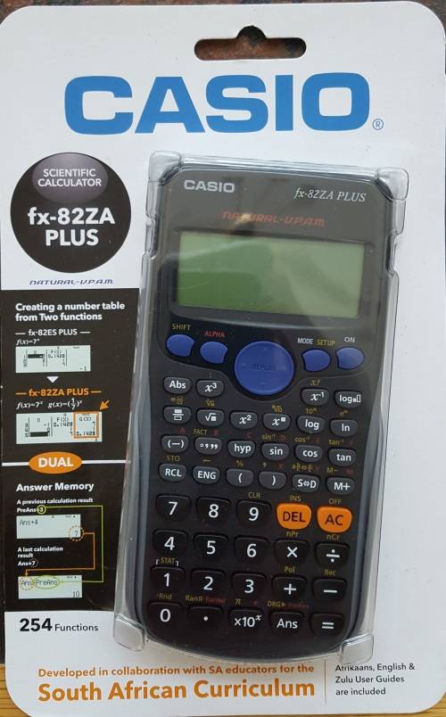 Casio FX-82 ZA Plus Scientific Calculator