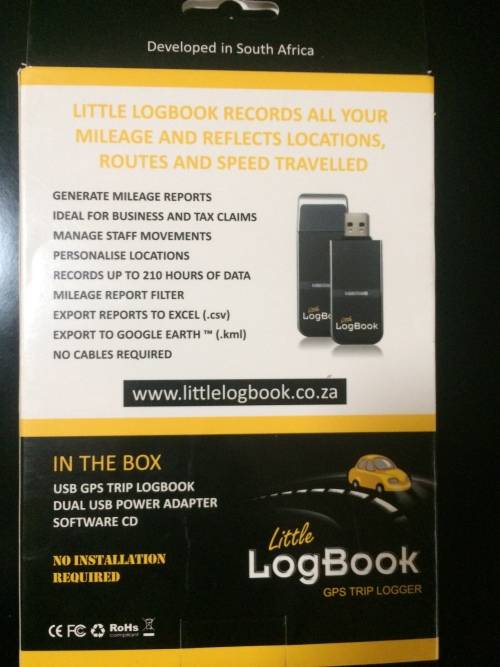 Little LogBook Trip Logger - New