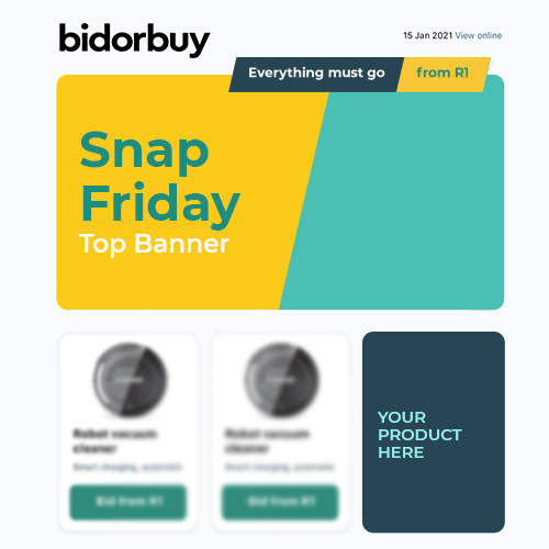Snap Friday Banner