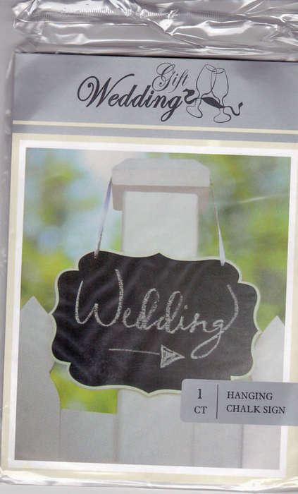 WEDDING HANGING CHALK BOARDS