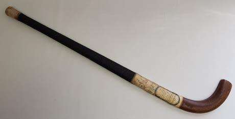 Indian Olympic hockey team signed hockey stick in 1938 as per photo