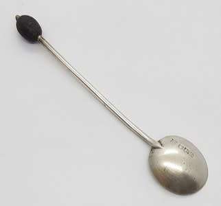Antique Sterling Silver Mustard Spoon weight 7.3g as per photo