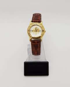 USA 1 Dime Coin Ladies Watch with Genuine Leather Strap in box, made by Mint Time as per photo