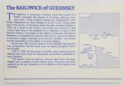 1986 Royal Mint Guernsey Proof Set as per photo