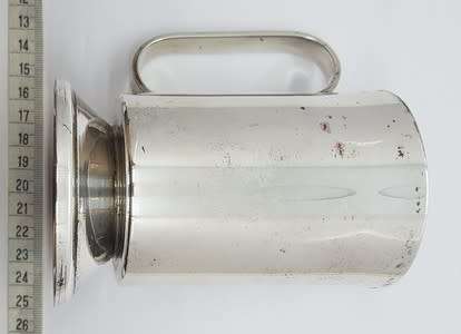 South African Airforce mug with SAAF ITCS inscription - as per photo