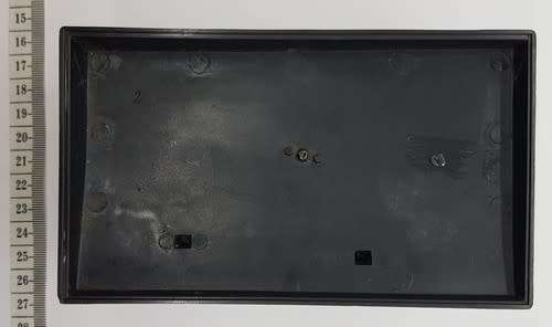 Aston Martin DB5 - Goldfinger model car  - casing cracked, broken mirror and missing light