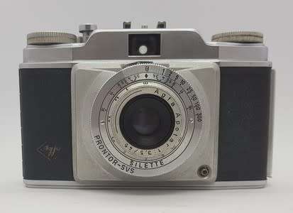 Agfa Prontor SVS 45mm camera in case - as per photo