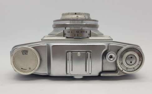 Agfa Prontor SVS 45mm camera in case - as per photo