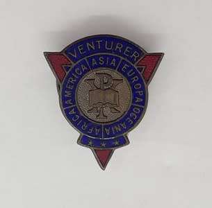 Venturer button hole badge - as per scan