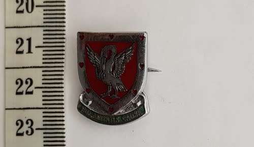 Hum Antitatis Causa badge - as per scan