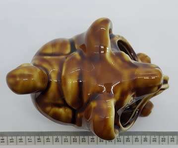 Porcelain dog vase made in China - as per photo