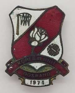 Korfbal Unie - Oosrand 1971 badge - as per scan