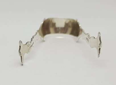 Hallmarked 925 sterling silver sugar tongs weight 16.25g as per photo