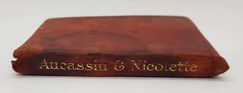 Vinatage book, Aucassin and Nicolette - as per photo