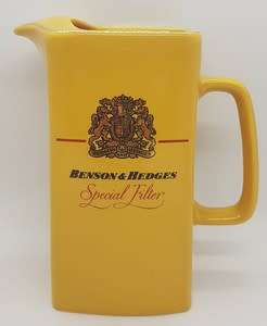 Benson and Hedges advertising jug - as per photo
