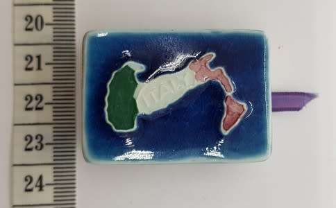 Vintage Miniature Matches with Porcelain Side made in Italy - as per photo