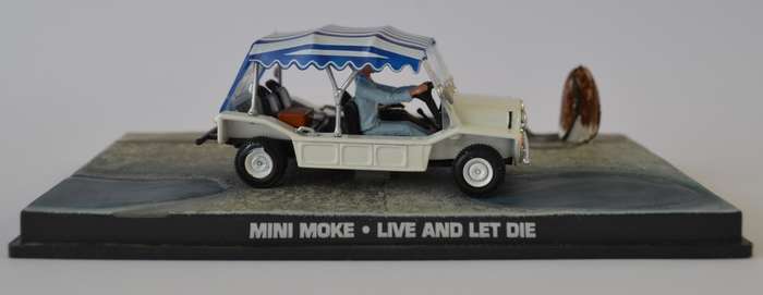 James Bond 007 Mini Moke - Live and Let Die Model Car Scale 1:64 as per photo