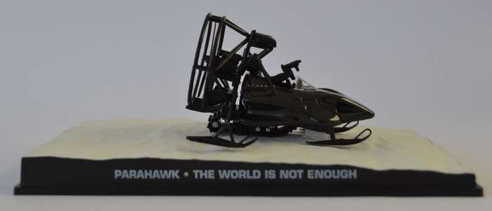 James Bond 007 Parahawk - The World Is Not Enough Model Car Scale 1:64 as per photo