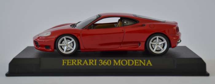 Ferrarri 360 Modena Model Car Scale 1:43 as per photo