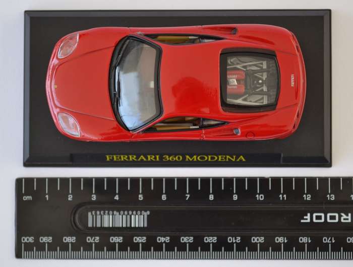 Ferrarri 360 Modena Model Car Scale 1:43 as per photo