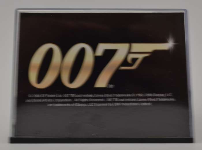 James Bond 007 Ford Thunderbird - Goldfinger Model Car Scale 1:43 as per photo