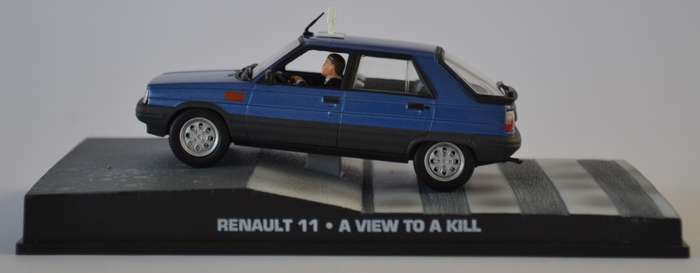 James Bond 007 Renault 11 - A View to a Kill Model Car Scale 1:43 as per photo