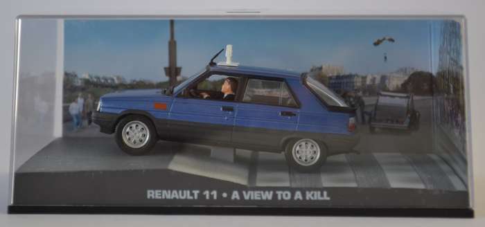 James Bond 007 Renault 11 - A View to a Kill Model Car Scale 1:43 as per photo
