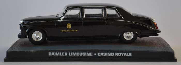 James Bond 007 Daimler Limousine - Casino Royale Model Car Scale 1:43 as per photo
