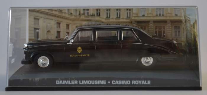 James Bond 007 Daimler Limousine - Casino Royale Model Car Scale 1:43 as per photo