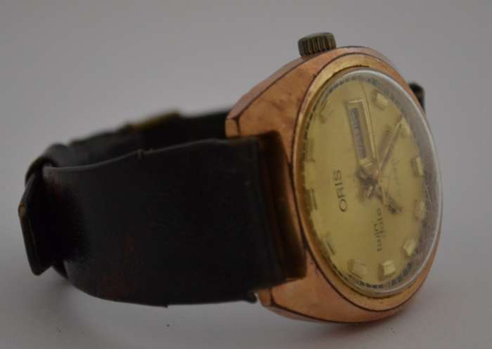 Oris Twin Date 17 Jewels Wrist Watch, Working as per photo