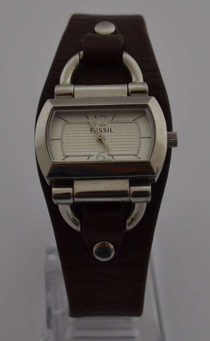 Fossil Ladies watch with leather strap as per photo
