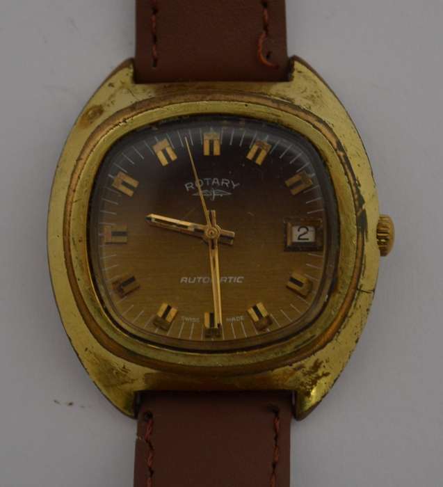 Men`s Rotary Automatic Vintage Watch, Working as per photo