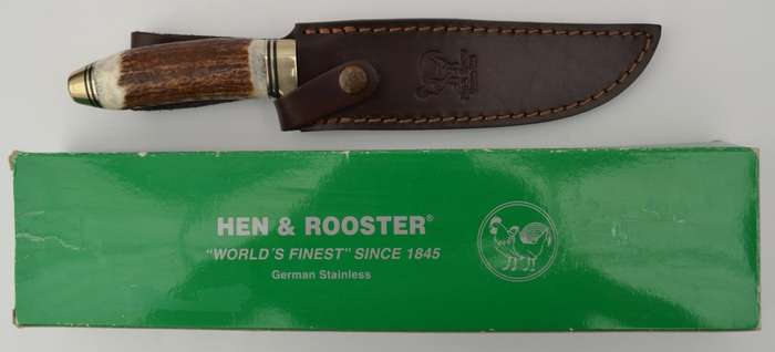 Hen & Rooster German stainless steel knife - Toledo Spain 26cm