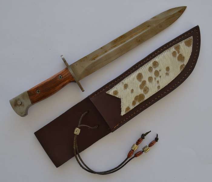 AK-47 Rusian CCCP Miliary Hunting Knife with Sheath length 35cm as per photo