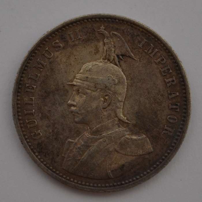 1904 German East Africa 1 Rupie 90% Silver Coin, weight 11.6g diameter 30mm