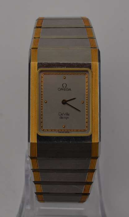 1982 Omega Deville Unisex Stainless Steel 18ct wristwatch -  rare as per photo