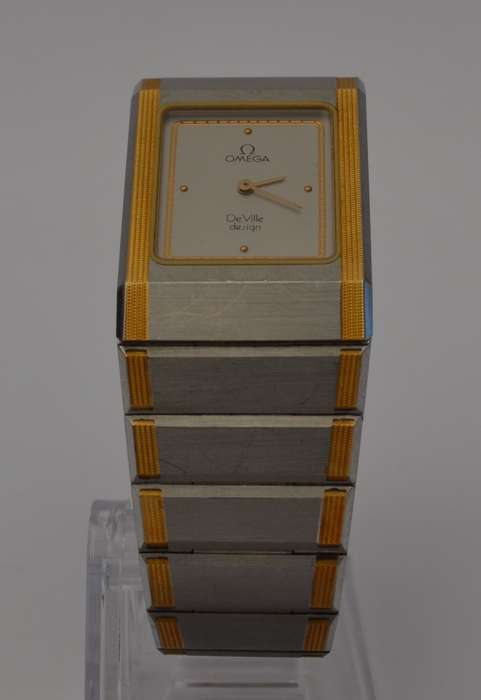 1982 Omega Deville Unisex Stainless Steel 18ct wristwatch -  rare as per photo