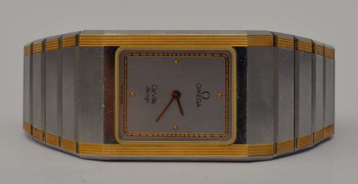 1982 Omega Deville Unisex Stainless Steel 18ct wristwatch -  rare as per photo